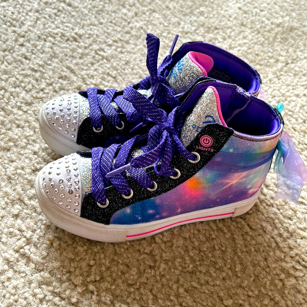 Sketchers Twinkles Toes light-up shoes, worn once